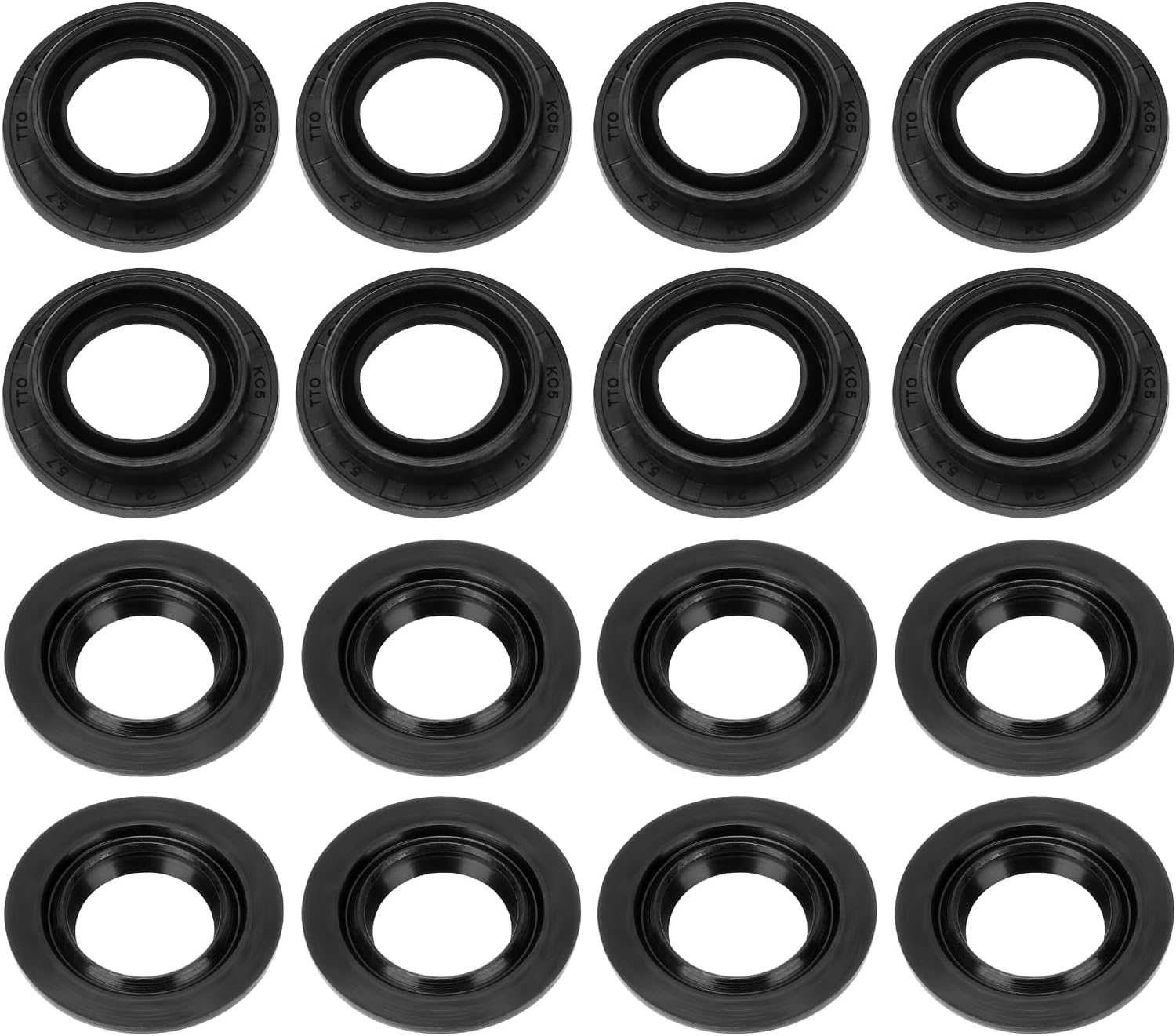 Front Uppper & Lower A Arm Bearing Seal Shaft Rebuild Repair Kit 2 Side for Kawasaki Brute Force 650 4x4i 2006-2013 Brute Force 750 4x4i 2005-2011