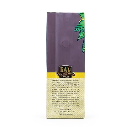 Miniatura 6 de Ka'u Coffee Mill - Café en grano entero tostado medio lavado, aroma brillante, notas de ciruela y cítricos, granos arábica cultivados a mano