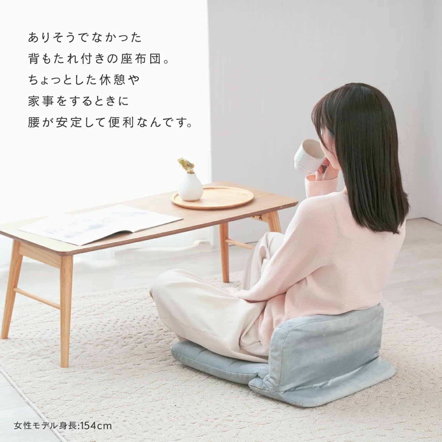 Amazon｜ドウシシャ どこでも背もたれ しっかりと腰を支える 進化系