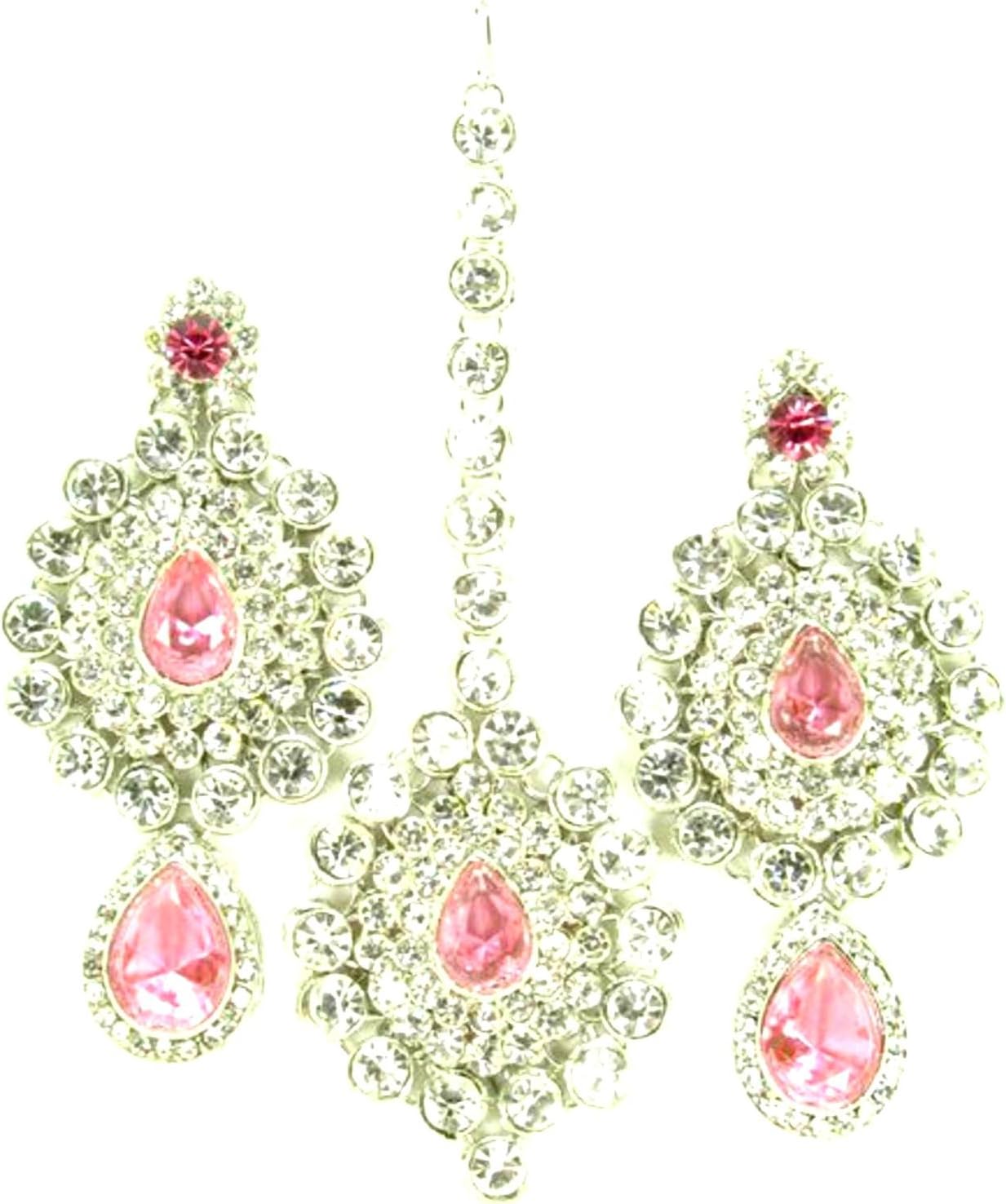 Trendy Fashion Hair Braid/Kundan Choti/Multi-Usable Hair with Earring Set for Women/AZINBE