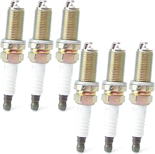 6Pcs ILFR6G-E 4212 Laser Iridium Spark Plugs Compatible with Mercury Verado L6 200HP 225HP 250HP 275HP 300HP 350HP 400HP Outboard Engines 400R Boat