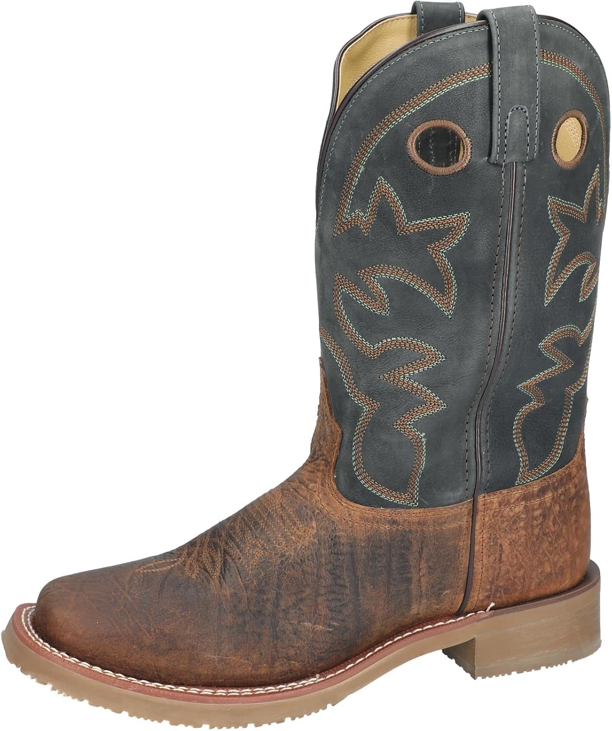 Smoky Mountain Men's Parker 11" Brown Waxed Distress/Brown Crackle Boot