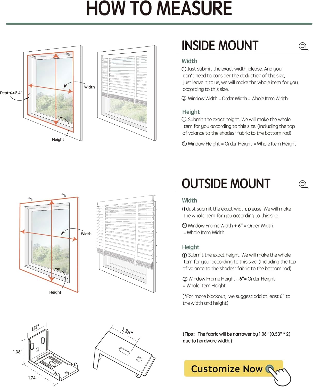 Yoolax Motorized Natural Wood Blinds with Remote, Smart Venetian Blinds for Windows, Light Filtering Horizontal Venetian Shades Compatible with Alexa Google Home, Custom Size, White