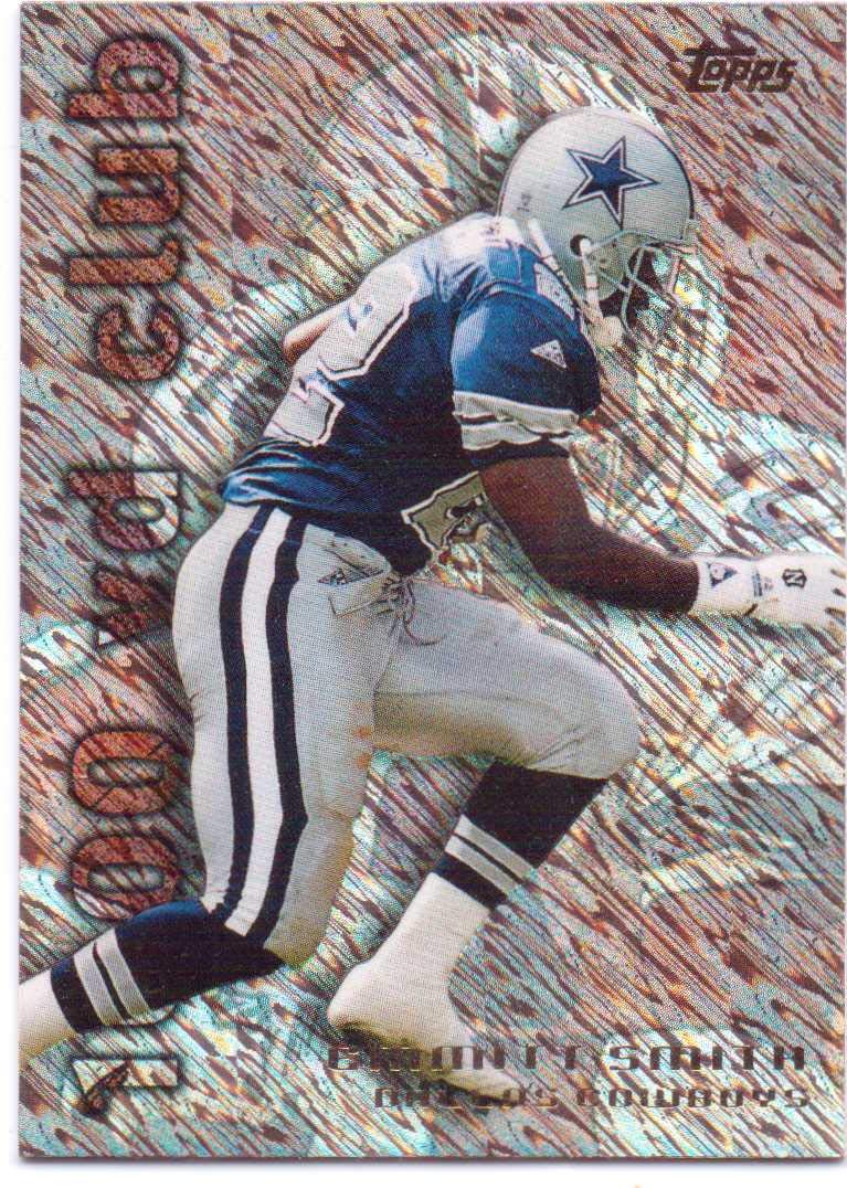Amazon.com: Emmitt Smith 1995 Topps 1000 Yard Club Booster #4