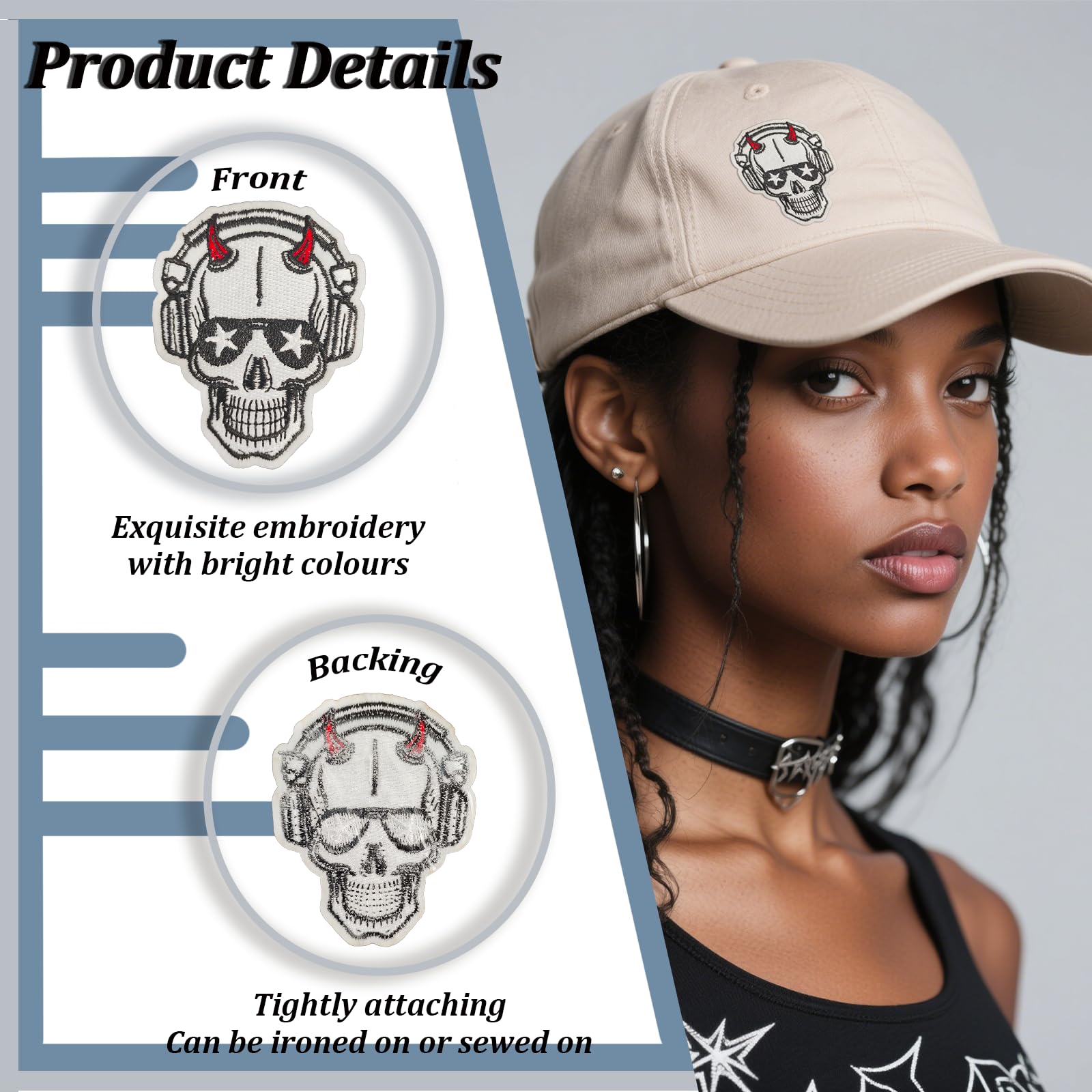 ROCKPATCH Amazon.com: IANZE 15PCS Rock Band Iron on Patches Punk Style