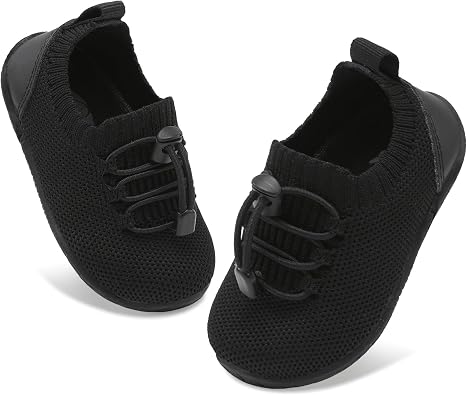 FEETCITY Baby Shoes Boys Girls First Walking Shoes Infant Sneakers Crib Shoes Breathable Lightweight Slip On Shoes
