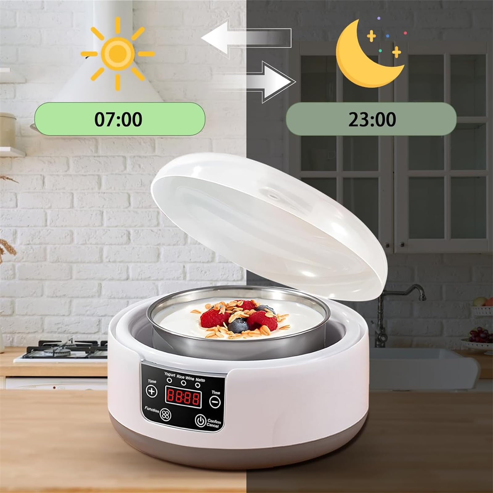 Yogurtiera per Yogurt Probiotico, Macchina Automatica
