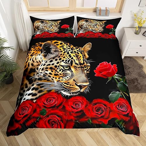 Erosebridal - Juego de cama de 3 piezas incluyendo funda de edredón y 2 fundas de almohada con estampados de controles de videojuegos en colores del