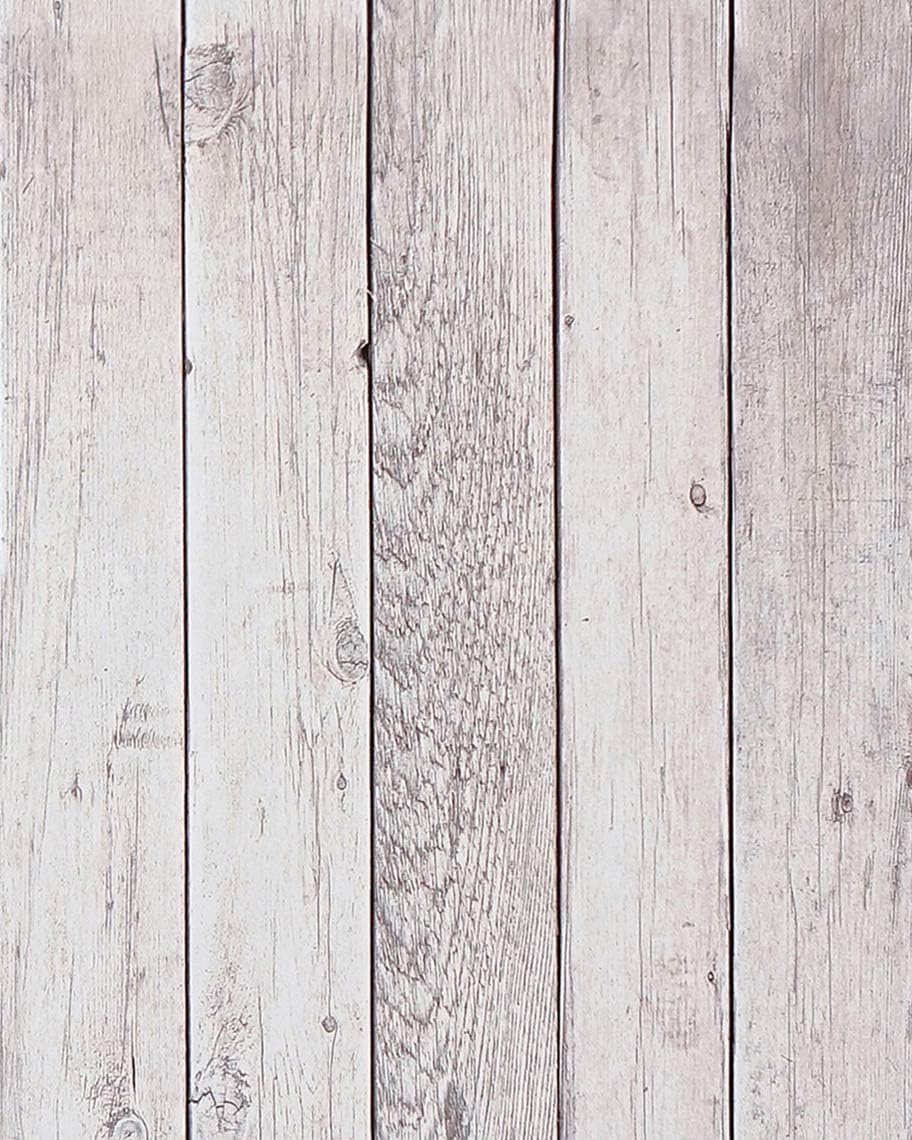Self-Adhesive Removable Wood Peel and Stick Wallpaper Decorative Wall Covering Vintage Wood Panel Faux Distressed Wood Plank Wooden Grain Film Vinyl Decal Roll 17.8" x 6.6'-Narrow