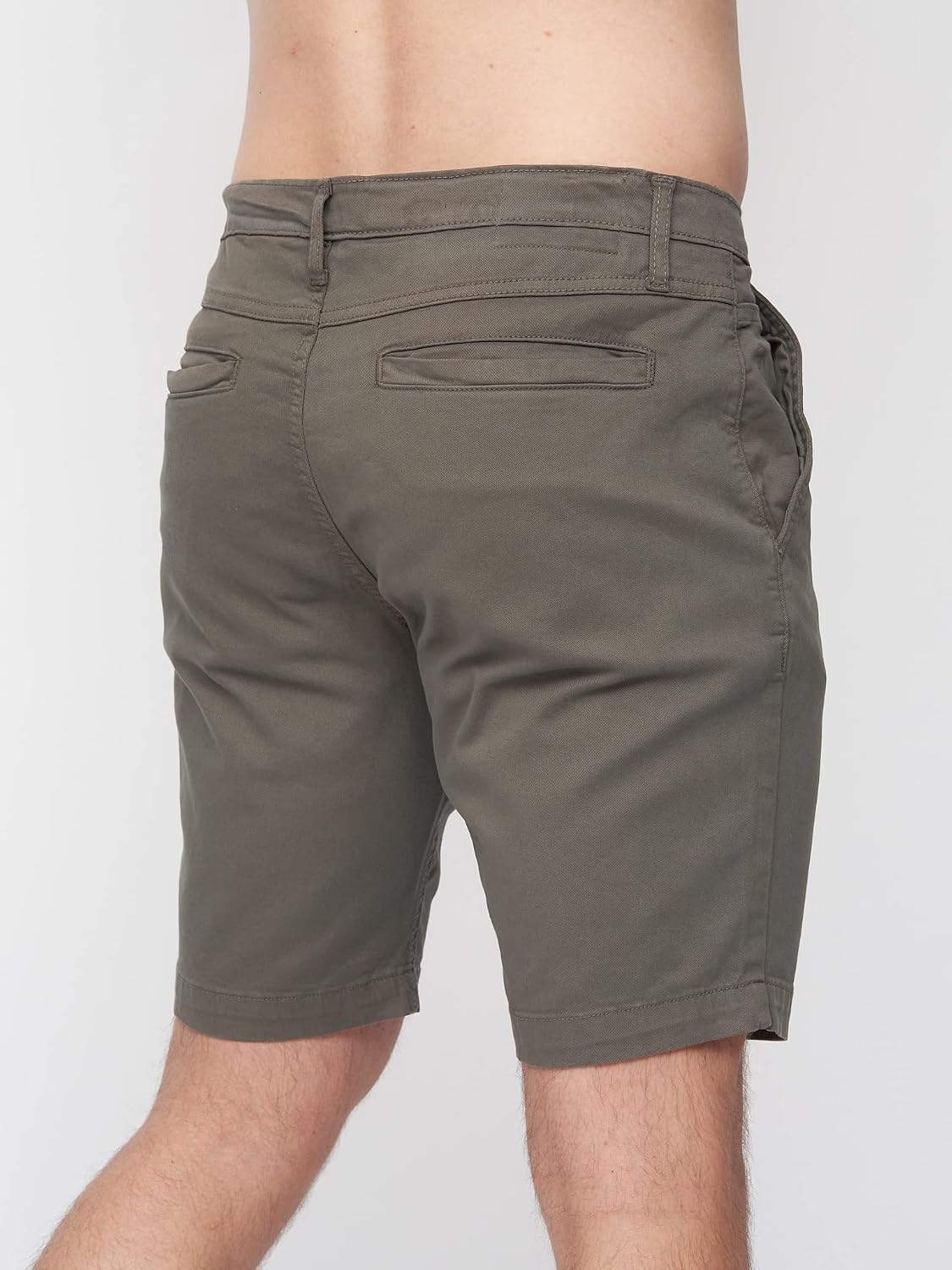 Duck and Cover Mens Slim Fit Chino Shorts,Comfort Cotton Summer Shorts, Best for Summer,Beach,Golf, Size 30W - 38W image 4