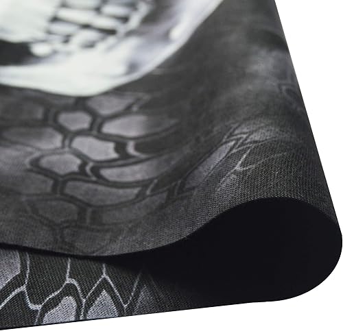 Miniatura 49 de Obacle - Media máscara de calavera, para protección contra el viento, el sol, sin costuras, 3D, para hombres, mujeres, duradera, delgada, Hombres