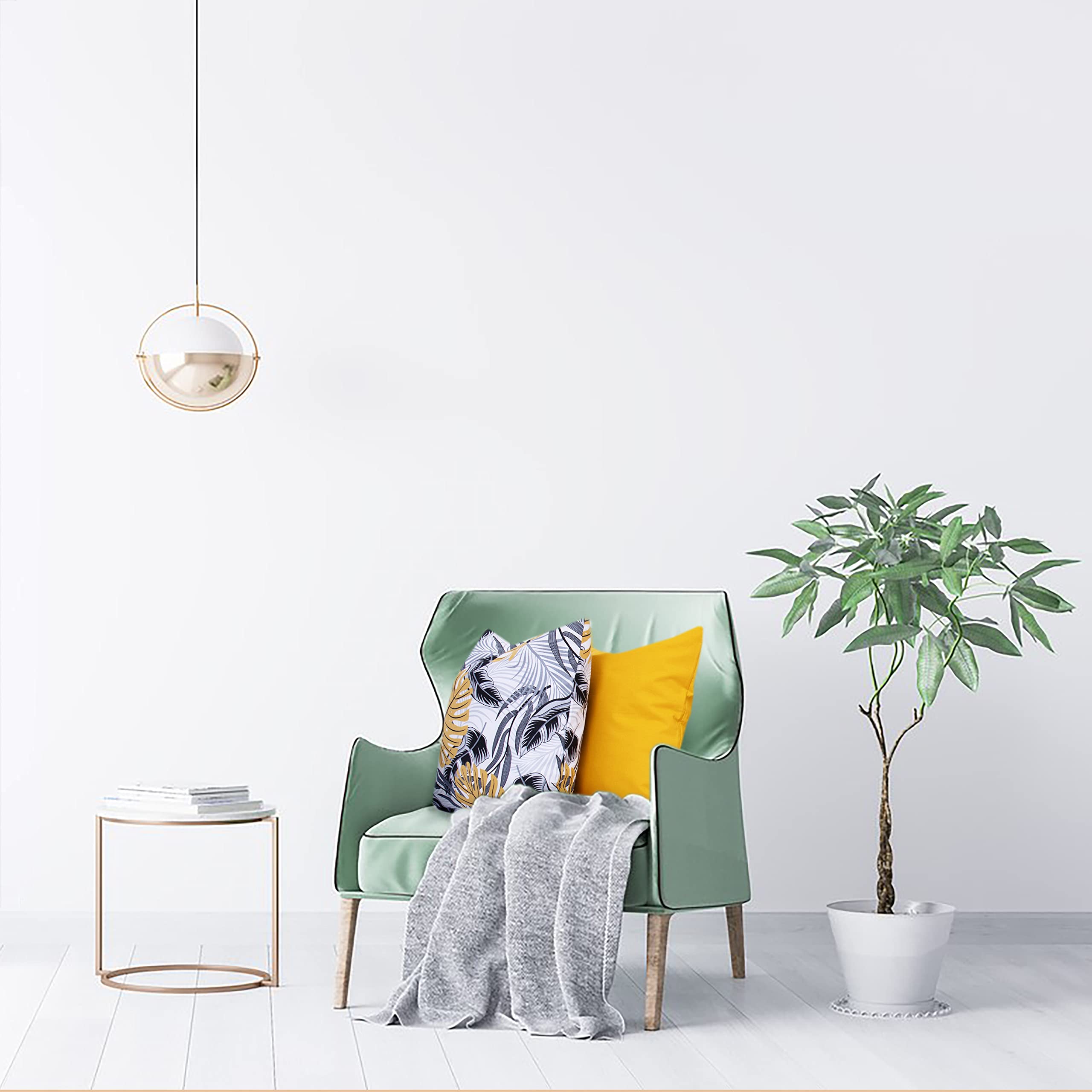 Amilian Set 4 Cuscini Decorativi 50x50 Cm Con Imbottitura – Double Face In Cotone – Soggiorno, Camera Da Letto – SET 21