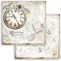 Vista 4 de STAMPERIA INTERNATIONAL, KFT Stamperia-Mini Scrapbooking Pad - Diario romántico, multicolor, 8 x 8 pulgadas, SBBS34