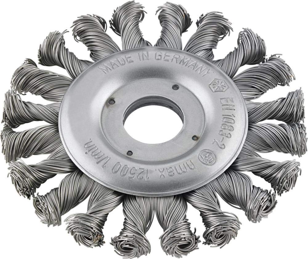 Format 7670560125 - Escobilla redonda alam. acero dcha/izq125x0.5 mm trenzadoformat