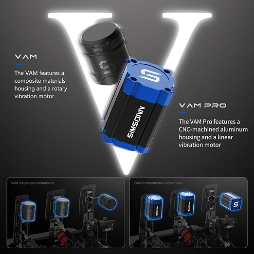 SIMSONN Módulo Motor Vibración Pedales Hapticos VAM 3PCS miniatura 7