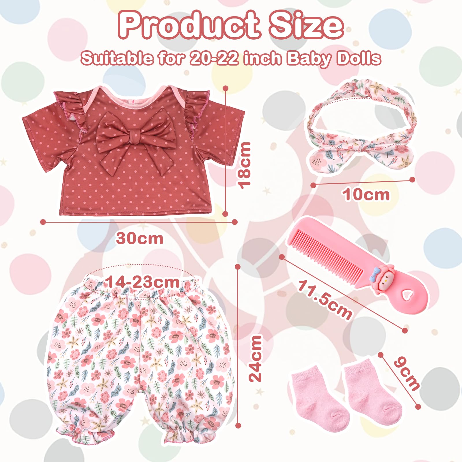 Vêtements De Poupée 35-43 Cm – Tissus Coton Tissé Main – Lot 01 – Cadre Créatif Pour Enfant