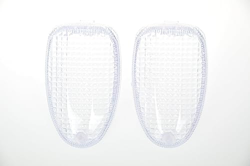 TOPZONE PARTS Indicadores de motocicleta transparentes para BMW R1100R, R850R, R1150GS, R1150R, R1150GS, R1200C, R1100S (trasero), 1997-2004 K1200RS