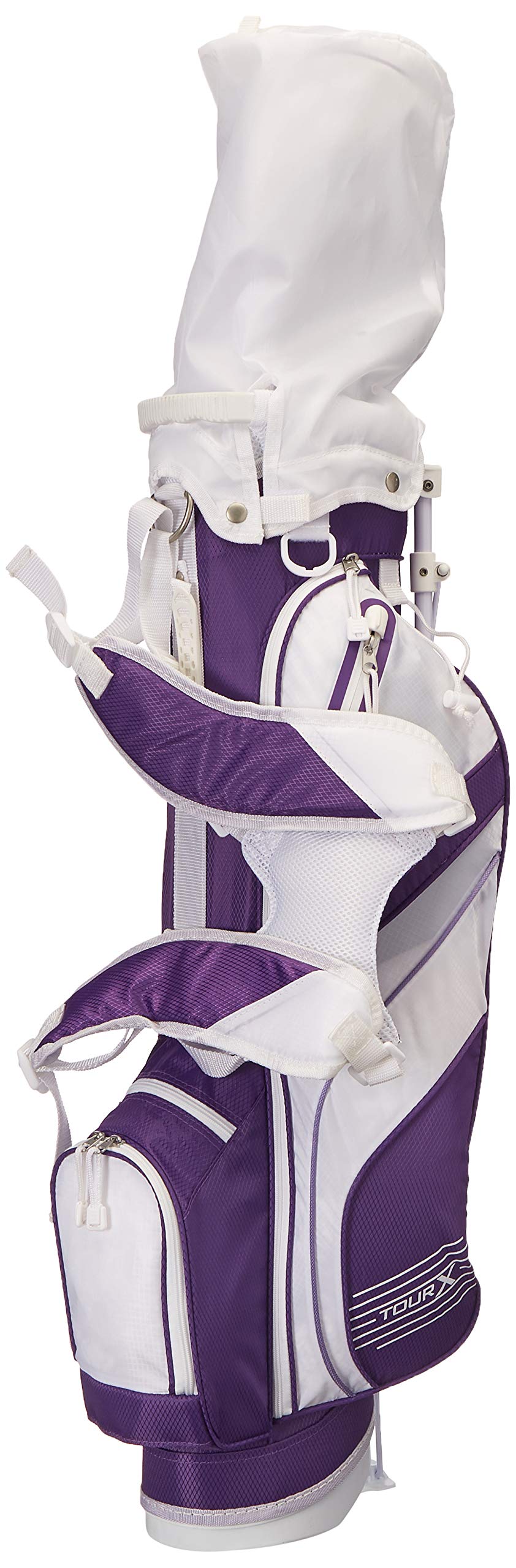 Tour X Size 3 Purple 5pc Jr Golf Set w/Stand Bag
