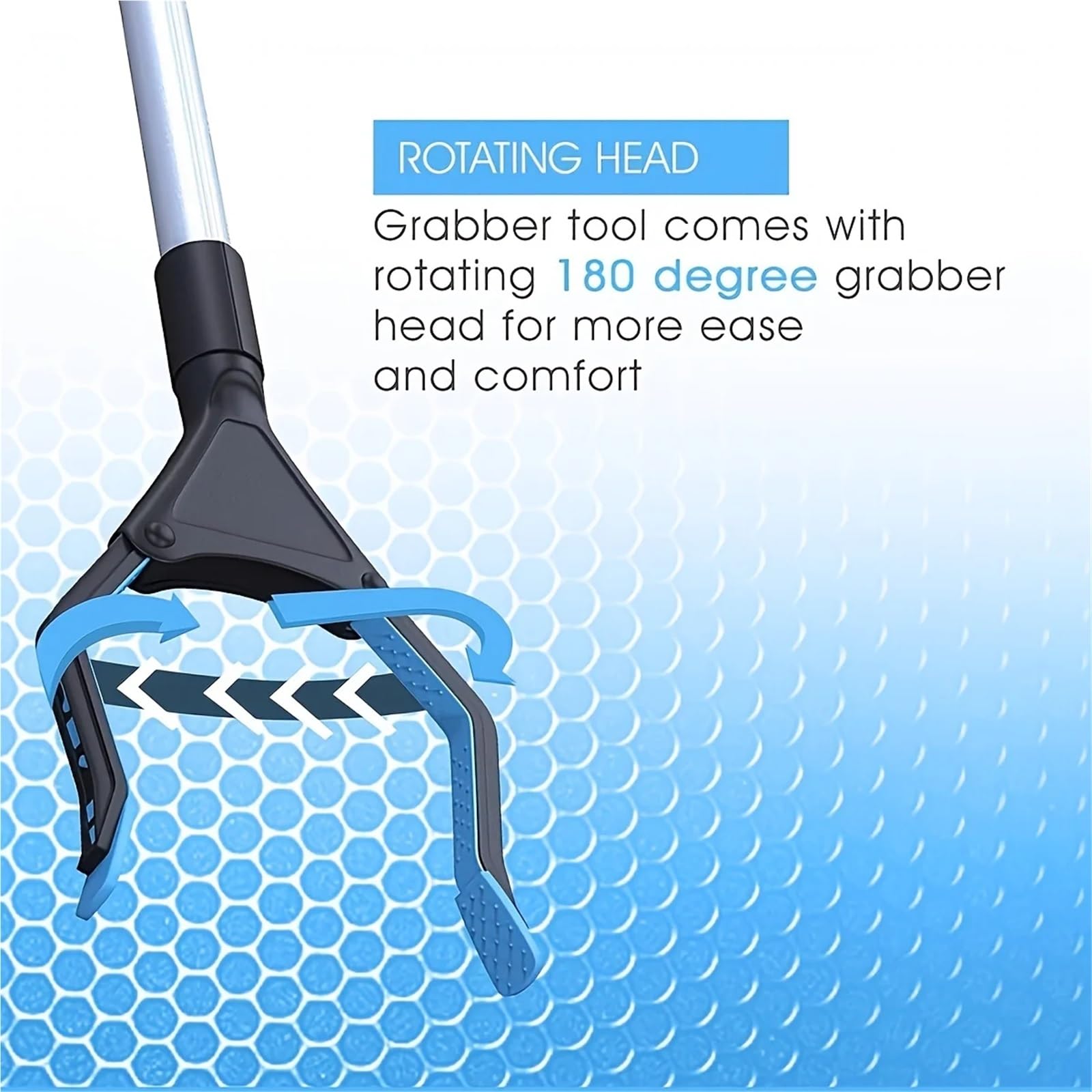 Greifhilfe-Werkzeug for ältere Menschen, 32" faltbarer Picker-Obergreifer, lange handliche Mobilitätshilfen, erreichender Müllgreifer-Aufsammelstab FüR Senioren