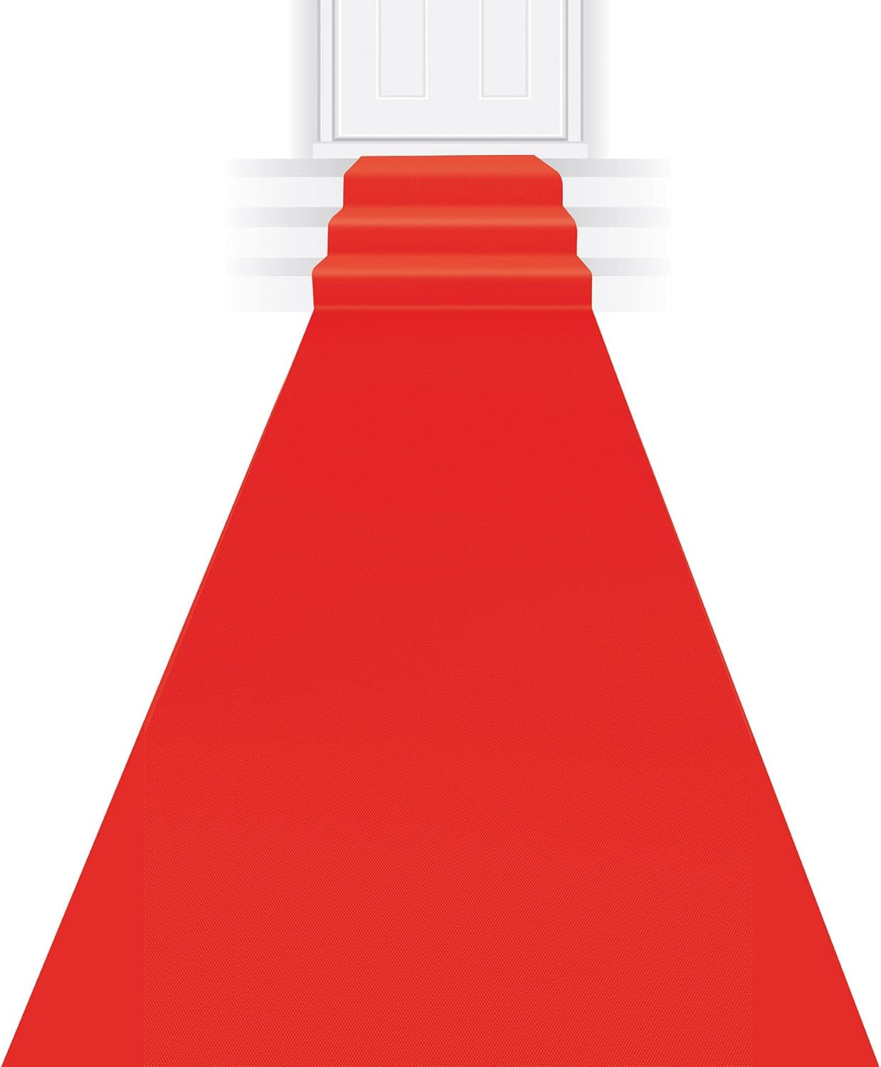 Beistle Novelty Red Carpet Aisle Runner for VIP Awards Night Theme Party Decorations 15' x 24"