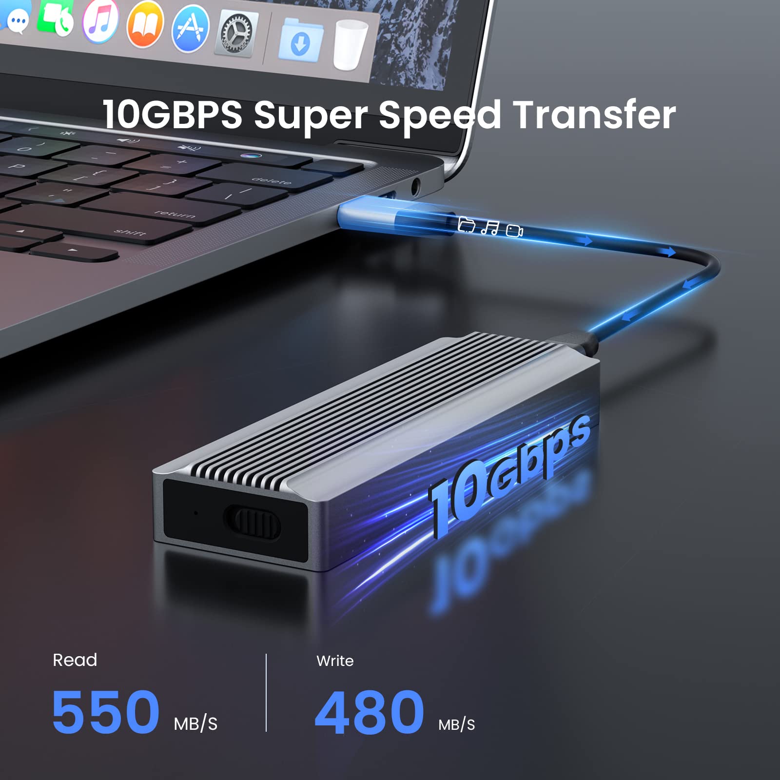 Amazon.co.jp: SETMSPACE m.2 ssd 外付けケース 10Gbps高速転送 nvme