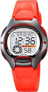 findtime Digitaluhr Kinder Uhren für Jungs Mädchen Kinderuhr Digital mit Wecker Datum Bunte LED-Licht Sport Armbanduhr Kinder Jungen Outdoor Uhr 5ATM Wasserdicht Digitale Sportuhr Kids Watch Stoppuhr