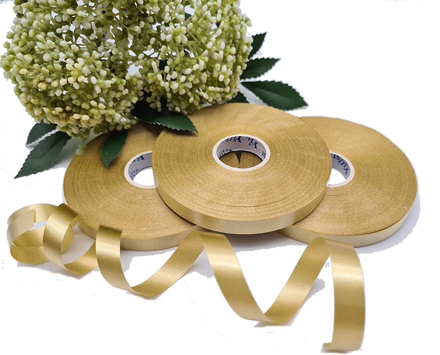 5mm Curling Ribbon Balloon Strings Birthday Wedding Christmas Party Present Packing Ribbon Decoration Thin Gold String 200 Meters