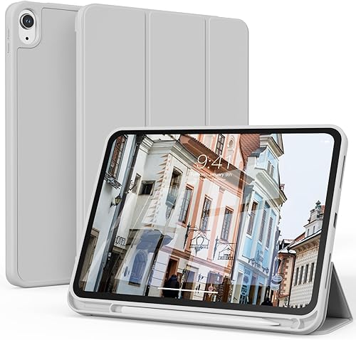 KenKe Case for iPad (A16) 11 th/10th Generation 2025/2022 with Pencil Holder, Sl