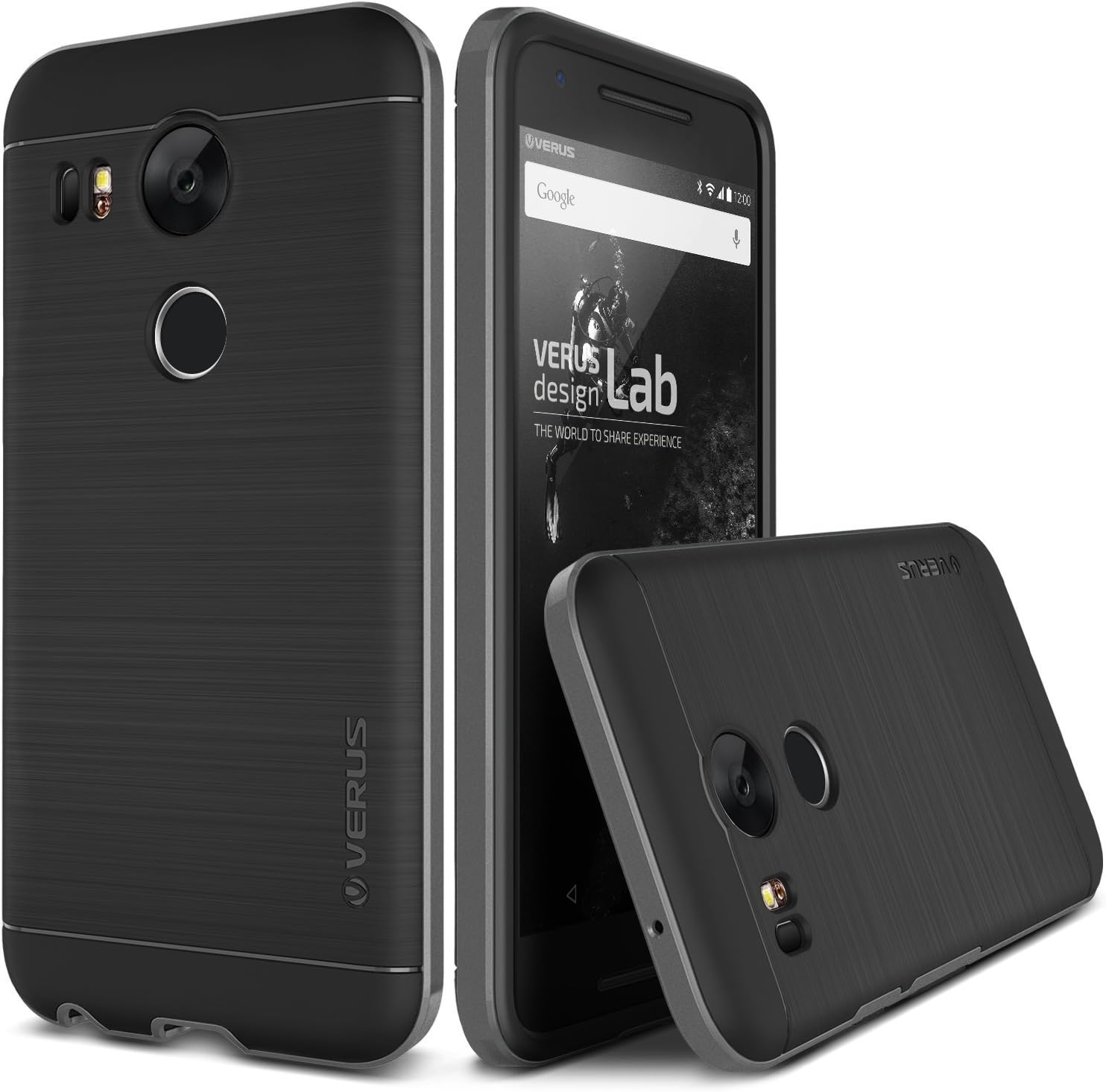 Nexus 5X Case, Verus [High Pro Shield][Steel Silver] - [Military Grade Drop Protection][Slim Fit] For Google Nexus 5X