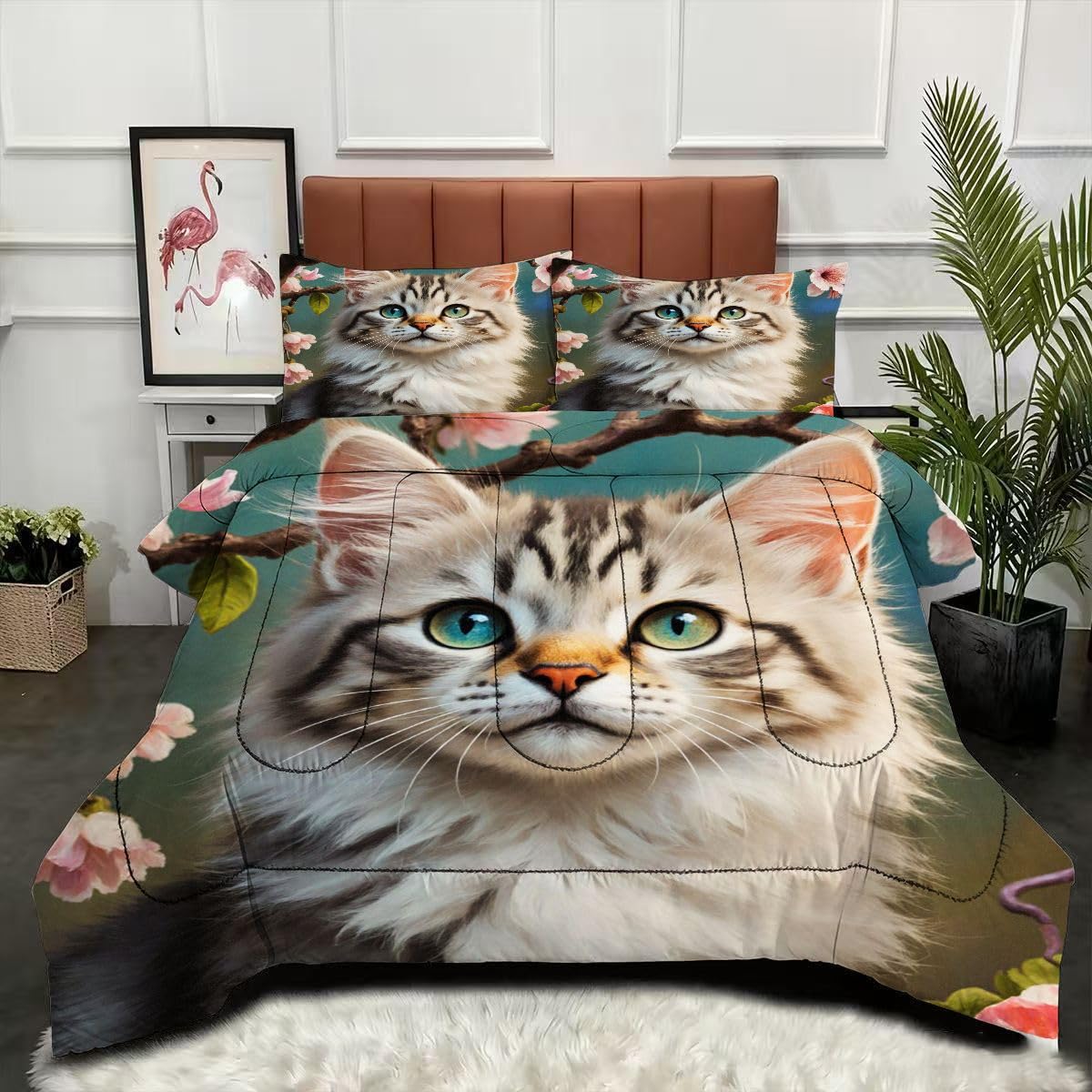 Couette 240x260 cm chaude alternative duvet contre le froid nocturne