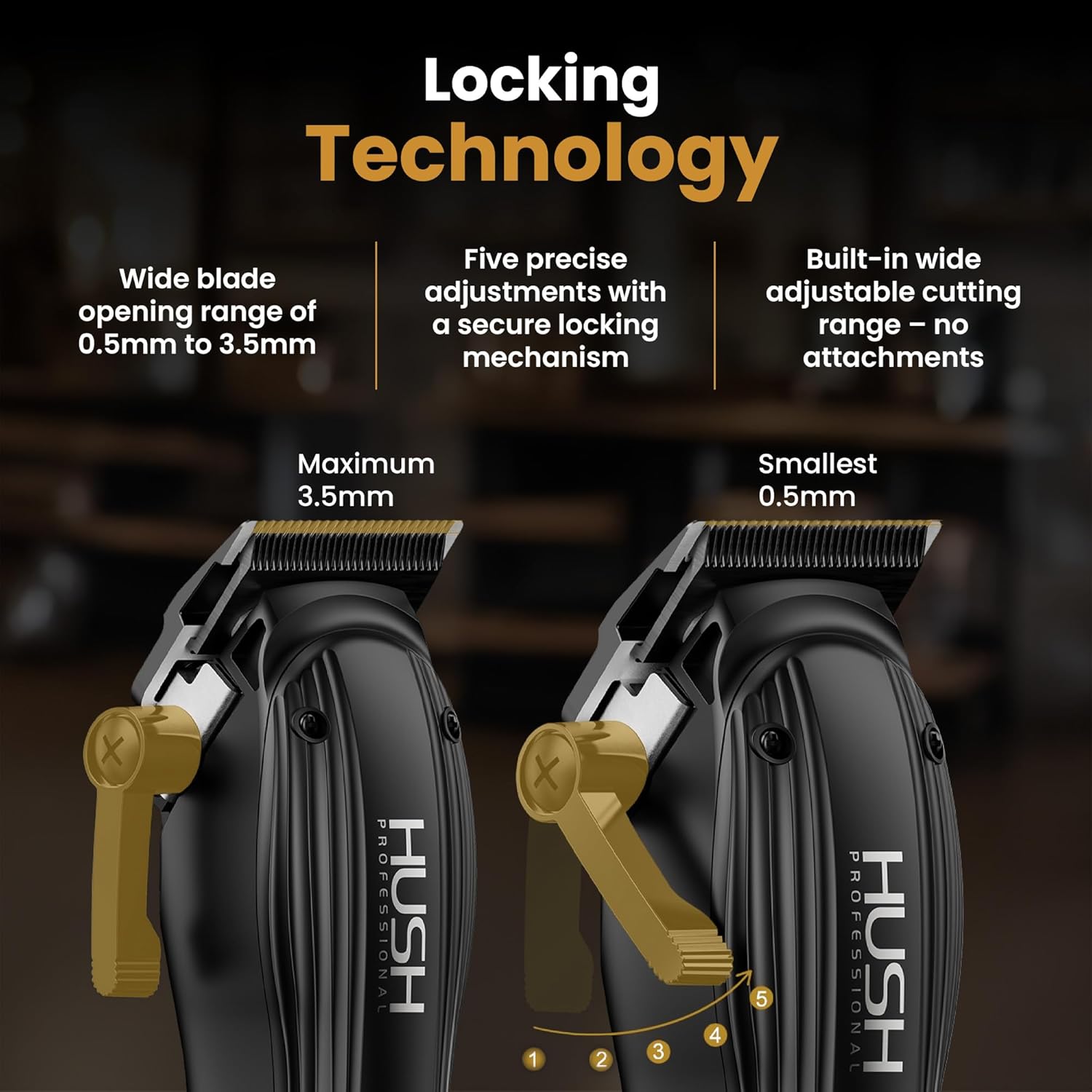 Cordless Hair Clipper for Men - Hair Buzzer Cordless Clipper Set, Barbers Tools, Men's Grooming Professional Set with LED Display