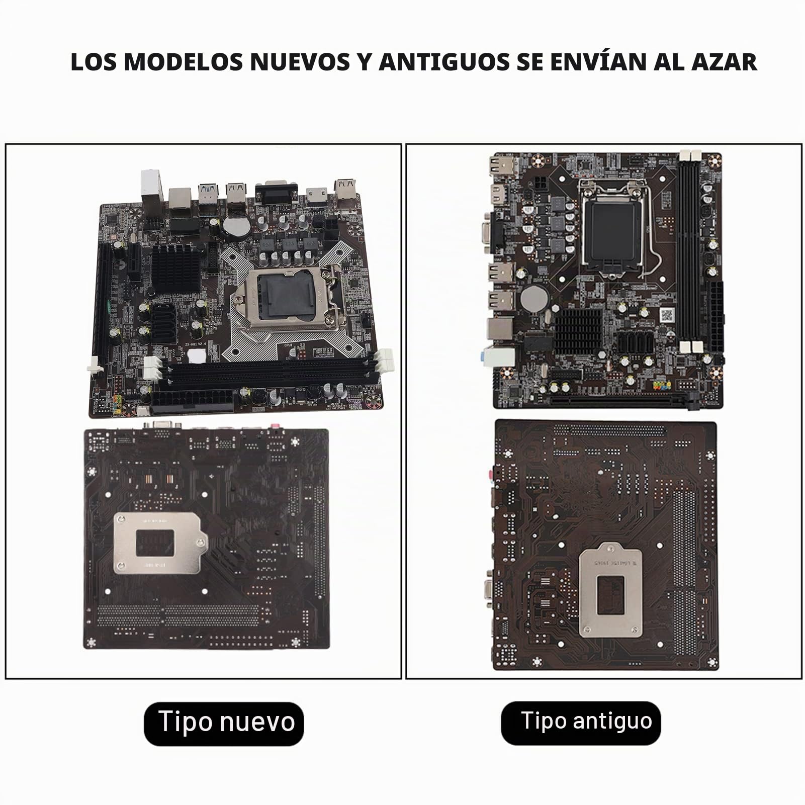 Placa Base H81 LAG1150 DDR3, para Intel Core Cuatro Generaciones, Chip Integrado Tarjeta de Sonido/Tarjeta de Red / 2xDDR3 /PCIE 3.0/ USB2.0 / 4xSATA2.0 / VGA+HDMI