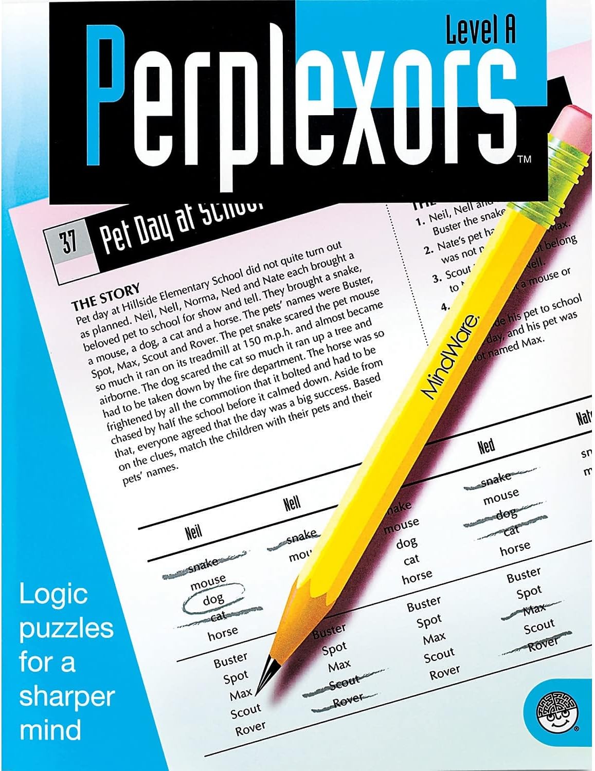 MindWare Perplexors: Level A Paperback – January 1, 1999