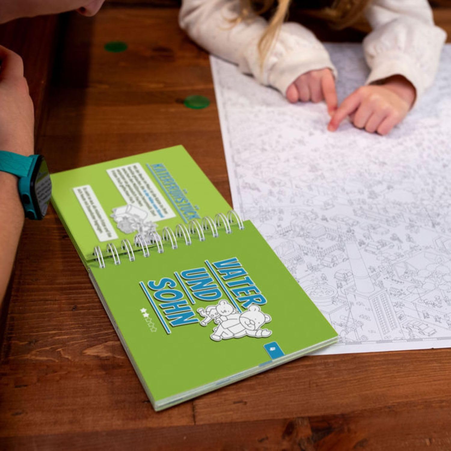 Edizione parco giochi, MicroMacro Kids: il pazzo parco cittadino, gioco di famiglia per giovani detective, emozionante avventura di oggetti nascosti, favorisce il lavoro di squadra e la creatività,