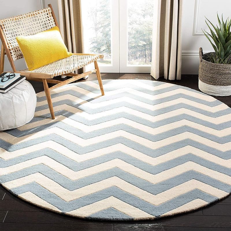 Image of Carpets and Rugs Woolen Thick Floral and Contemporary Designs for Area Rugs, Carpets for Living Room, Bedroom, Hall Size 8x10 feet