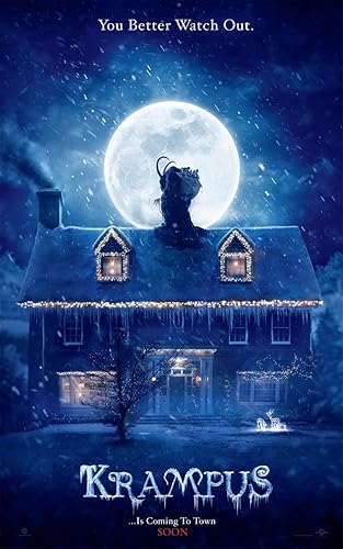 Cartel de la película Krampus 2 caras original intl advance 27x40 ADAM SCOTT TONI COLLETTE
