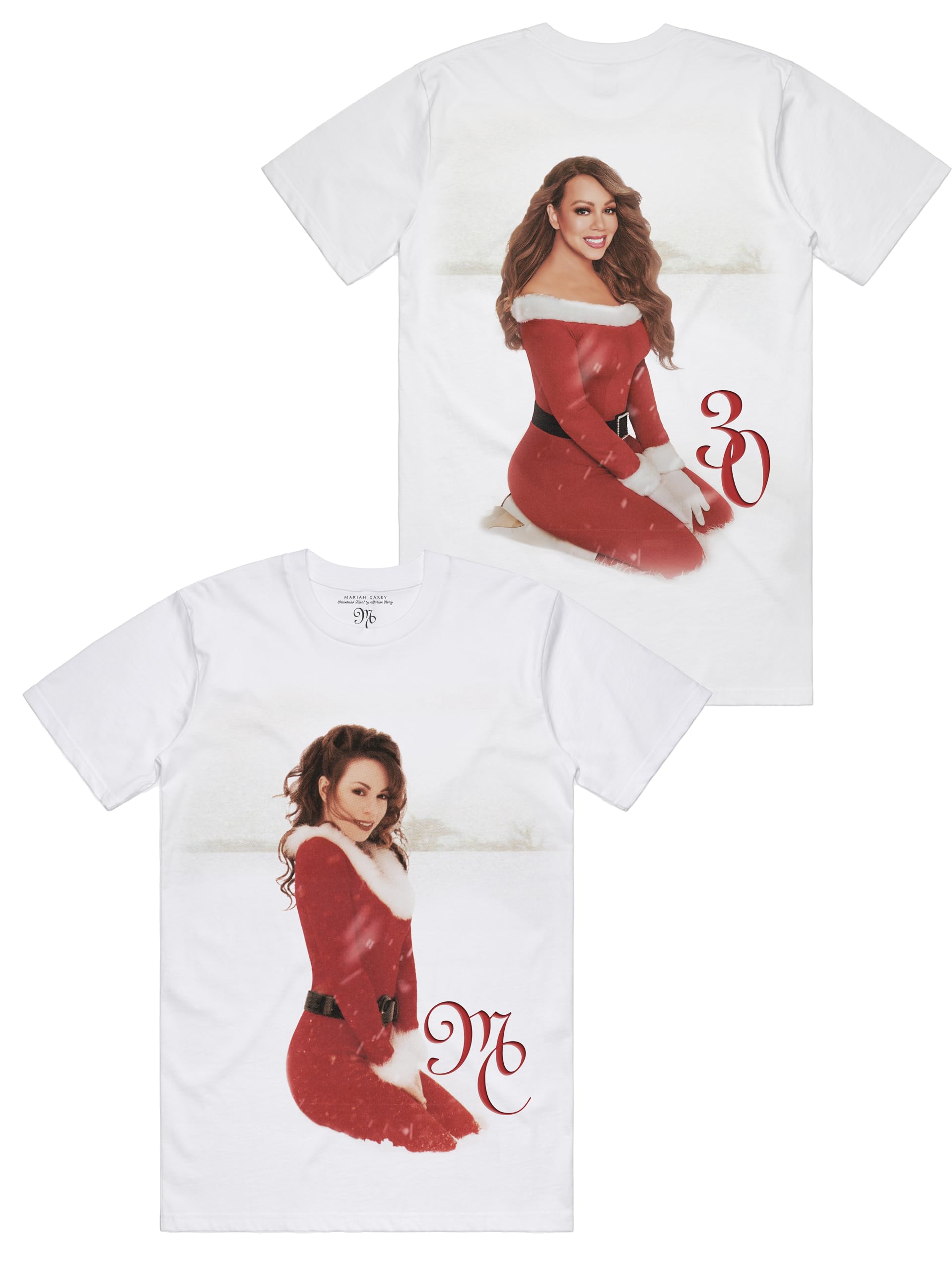 Mariah Carey Official Christmas Time Tour Merch 30th Anniversary T