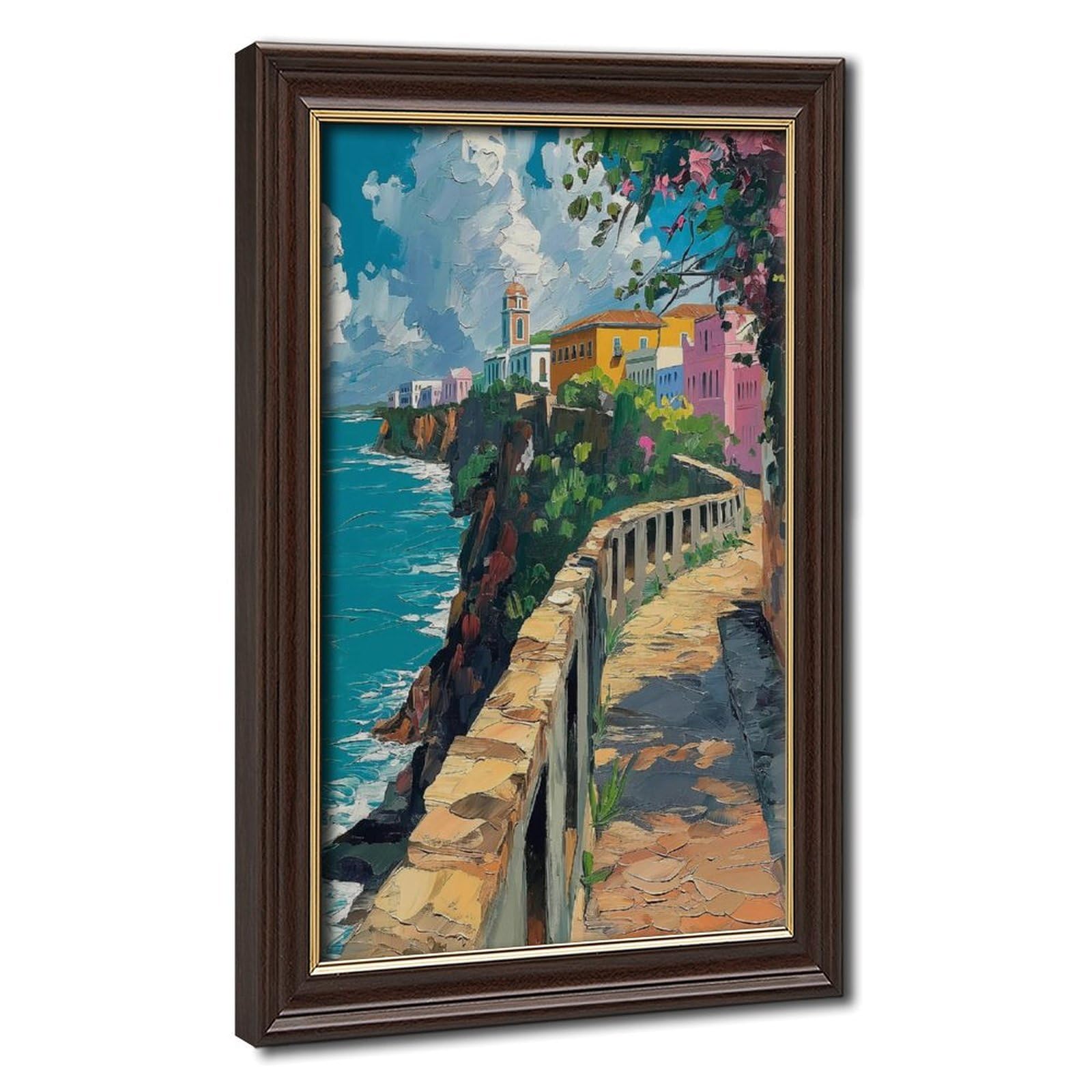 Bareronor San Juan Puerto Rico Canvas Poster for Office Decor Gift