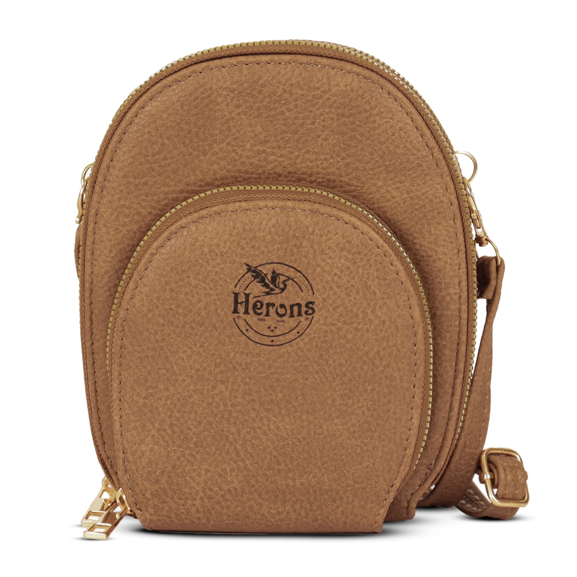 herons Vegan Leather Sling Crossbody Bag for Women | Pretty Look in Multiple Color For Girls | Credit Card Slots with Adjustable Strap | Small Purse for Girls-picture-38