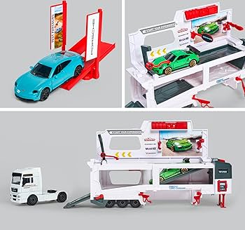 Amazon.com: Majorette- Camión Porsche Experience 27cm