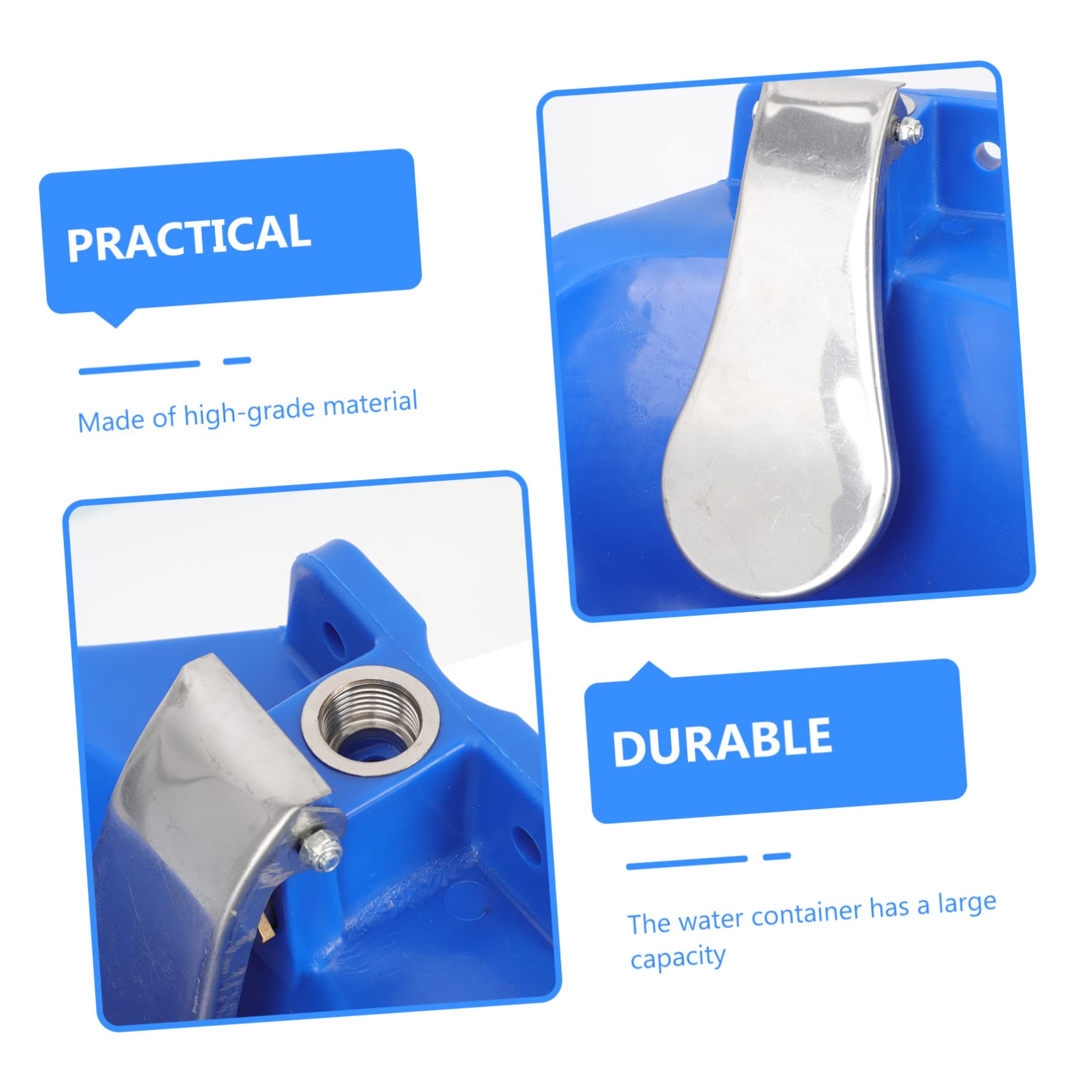BESPORTBLE Ciotola Per Abbeveraggio Dispenser Per Mucche e Facile Realizzata Inossidabile Accessori Per e Allevamenti