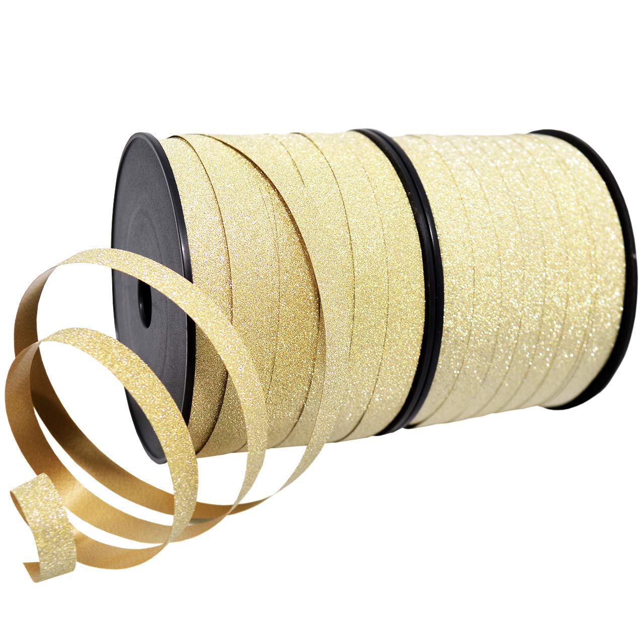 Ruban à paillettes or pour réussir facilement toutes vos décorations de mariage