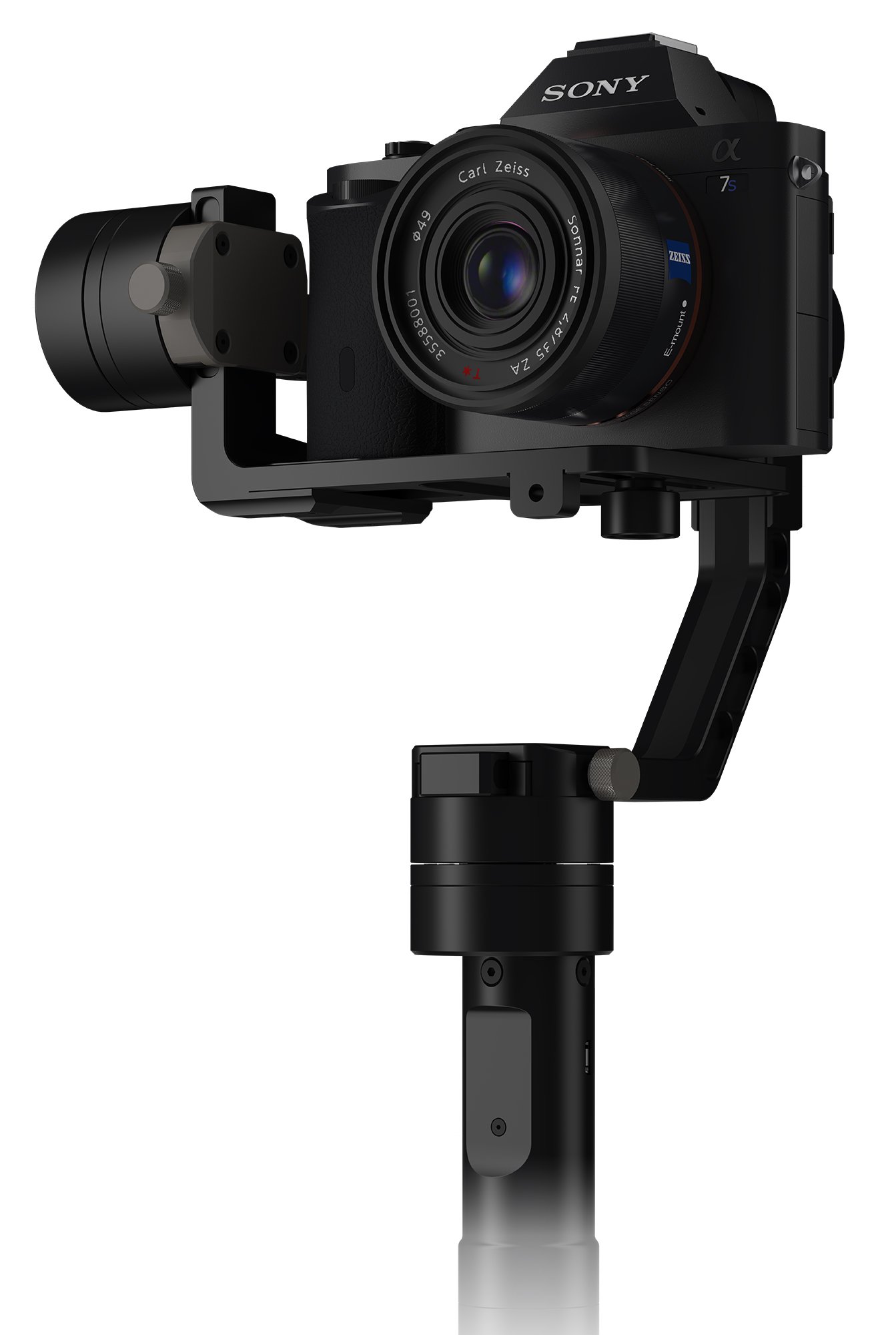 Zhiyun Crane Stabilizzatore per Sony A7 e Lumix, Canon Serie M e Nikon J, Nero