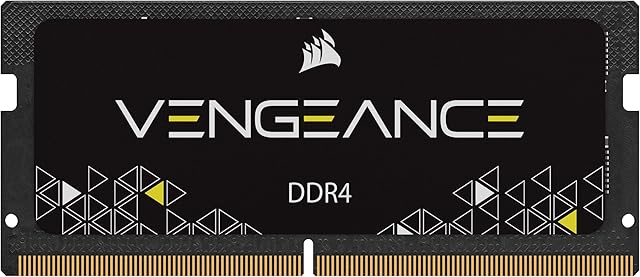 Corsair VENGEANCE SODIMM 16GB (1x16GB) DDR4 3200MHz CL22 Laptop Memory (Support for 11th Gen Intel Core Processors) Black