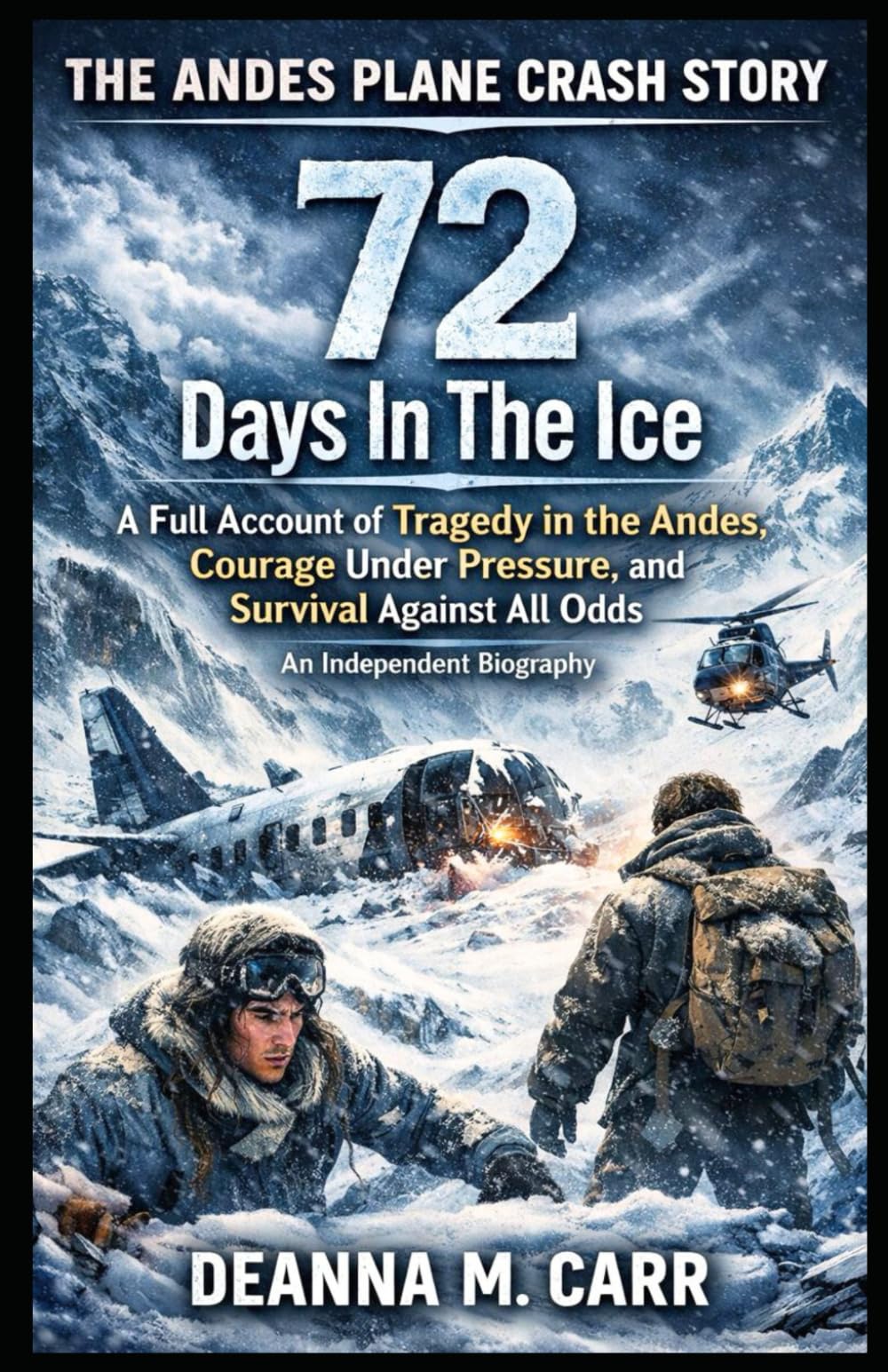 THE ANDES PLANE CRASH STORY: 72 Days In The Ice — A Full Account of Tragedy in the Andes, Courage Under Pressure, and Survival Against All Odds – An Independent Biography