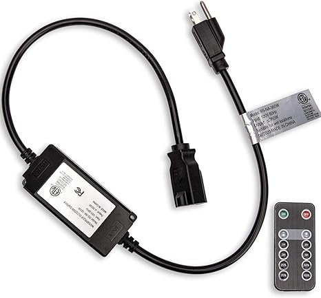 Addlon Dimmer For Outdoor String Lights 360w Timing 1h 2h 3h 4h 4 Brightness Level Remote Control Kit Control Led String Lights Convenient Life Style Amazon Com