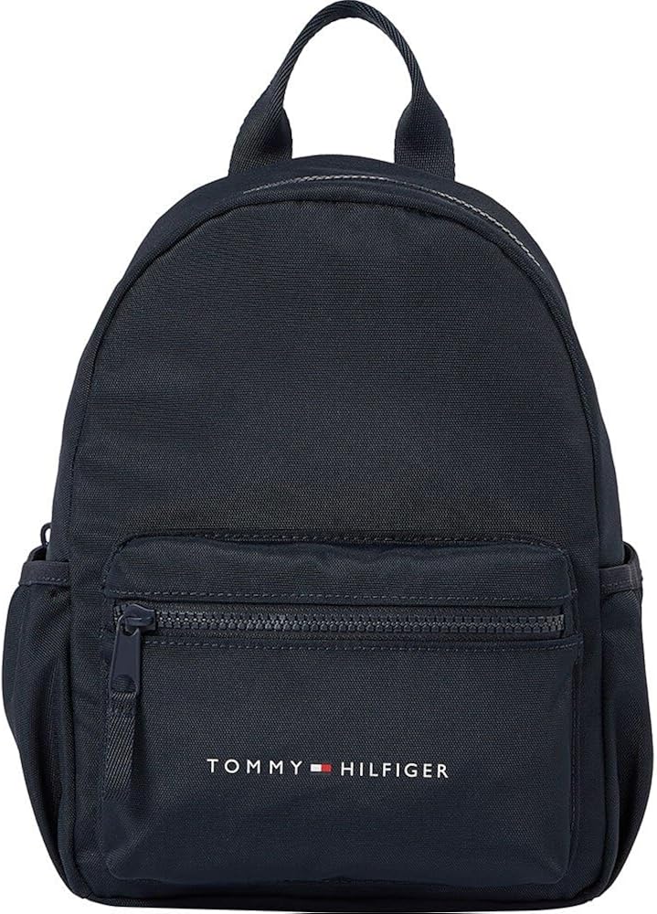 Tommy Hilfiger Unisex Kid's TH Essential Mini Backpack, Space Blue, OS