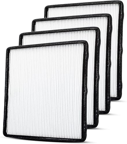 4 filtros de aire de cabina aptos para Kenworth T660 T680 T800 T880 Peterbilt 387 567 579 Reemplazar PA30269 S28571 F37-1018 S-9034