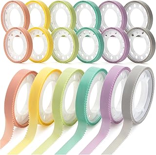 Mr. Pen- Highlighter Tape, 12 Rolls, 0.31" x 16.5 ft, Morandi Bible Highlighter Tape, Colorful Highlighter Strips