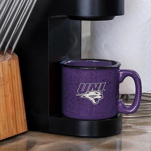 Miniatura 136 de Rico Industries NCAA Utah Utes - Taza de café personalizada de 12 onzas con logotipo grabado con láser profundo, taza de cerámica para acampar con